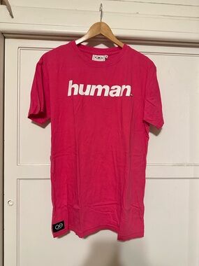 NWT Queer Eye Human Tee Unisex Magenta